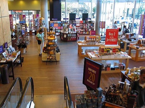 The inside of a Chapters bookstore